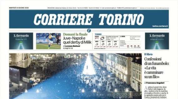 Corriere di Torino - Quel Derby di Milik 