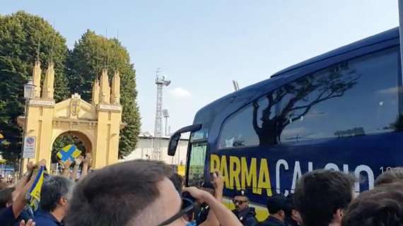 LIVE TJ - L'arrivo del Parma allo Stadio Tardini (VIDEO)