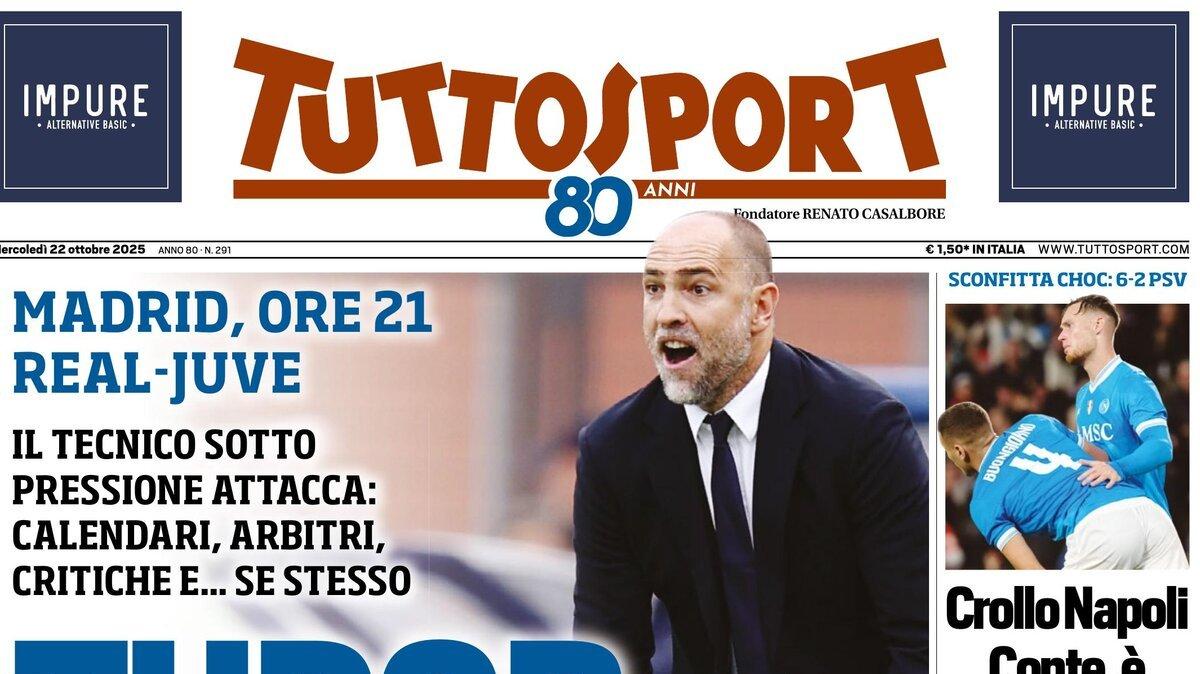 Juventus, Tudor contro tutti: attacca arbitri, calendario e critiche. Ma si aspetta una reazione