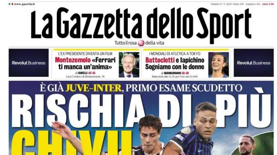 Gazzetta - Rischia di più Chivu