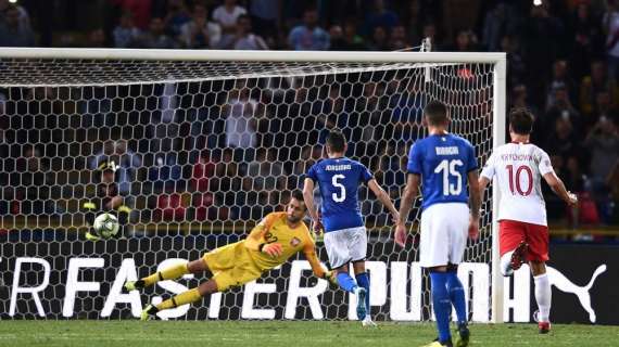 LIVE TJ - ITALIA-POLONIA 1-1, gli azzurri si salvano con il rigore di Jorginho, ma fanno troppo poco in attacco 