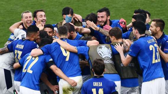 Opta - Italia da record, è la squadra che ha effettuato più tiri ad Euro 2020