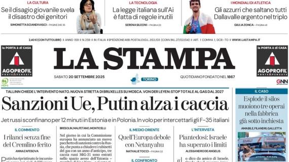 La Stampa - Sogni di fuga
