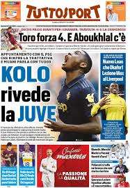 Tuttosport - Kolo rivede la Juve