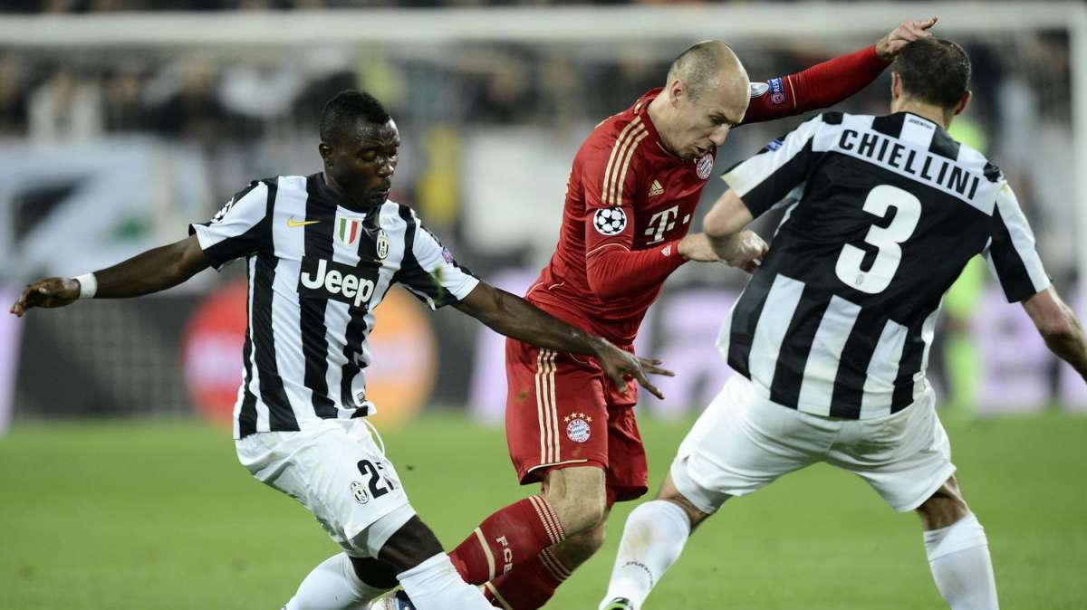 Robben carico per il Borussia, la Juve lo spia!
