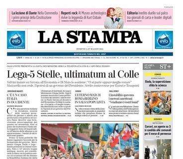 La Stampa - Italia obbliga a vincere per il ranking 