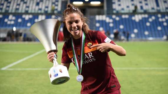 Giugliano (Roma Femminile): "La finale di Coppa Italia con la Juventus va preparata solo mentalmente"