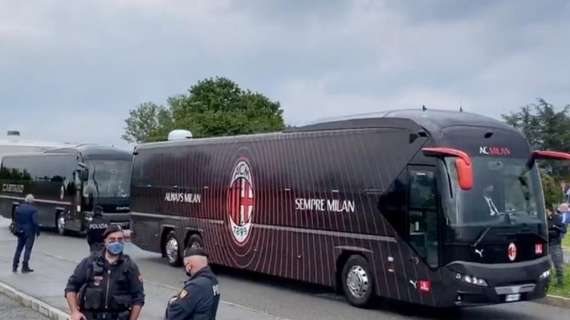 LIVE TJ - L'arrivo del Milan all'Allianz Stadium (FOTO-VIDEO)
