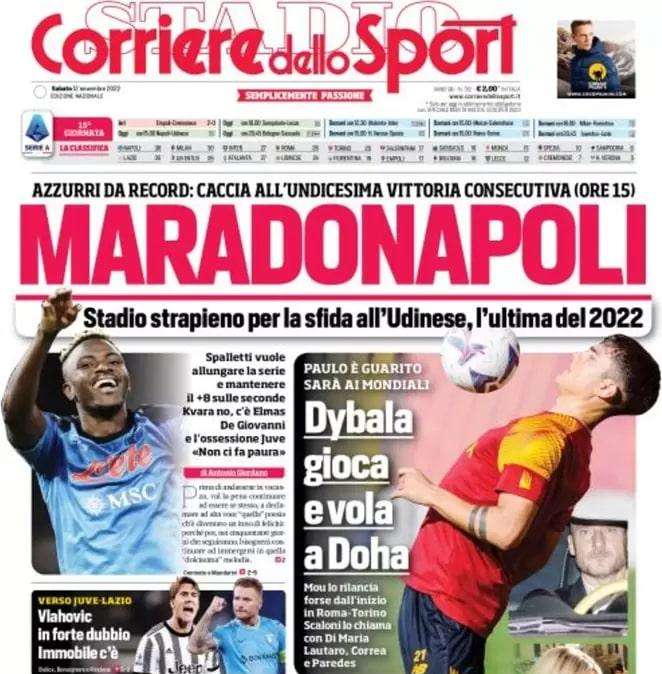 Corsport - Vlahovic in forte dubbio, Immobile c’è 