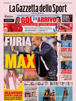 Gazzetta - Furia Allegri