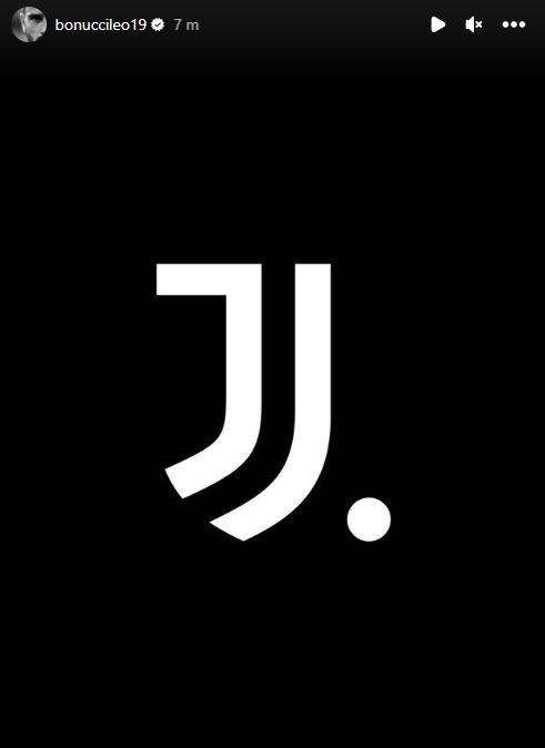 BONUCCI spazza via i dubbi con una storia su Instagram: resta alla Juventus. Punto
