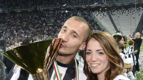 La Juventus si congratula con Chiellini e sua moglie per la nascita della piccola Olivia