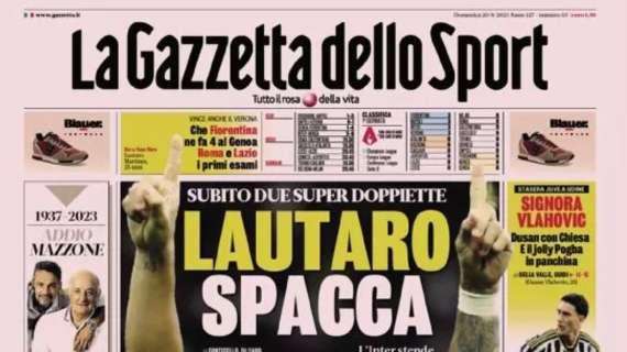 Gazzetta - Signora Vlahovic 