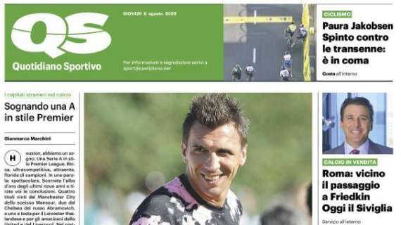 La Nazione - Mandzukic, assist di FR7