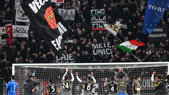 Juventus squadra più tifata d'Italia