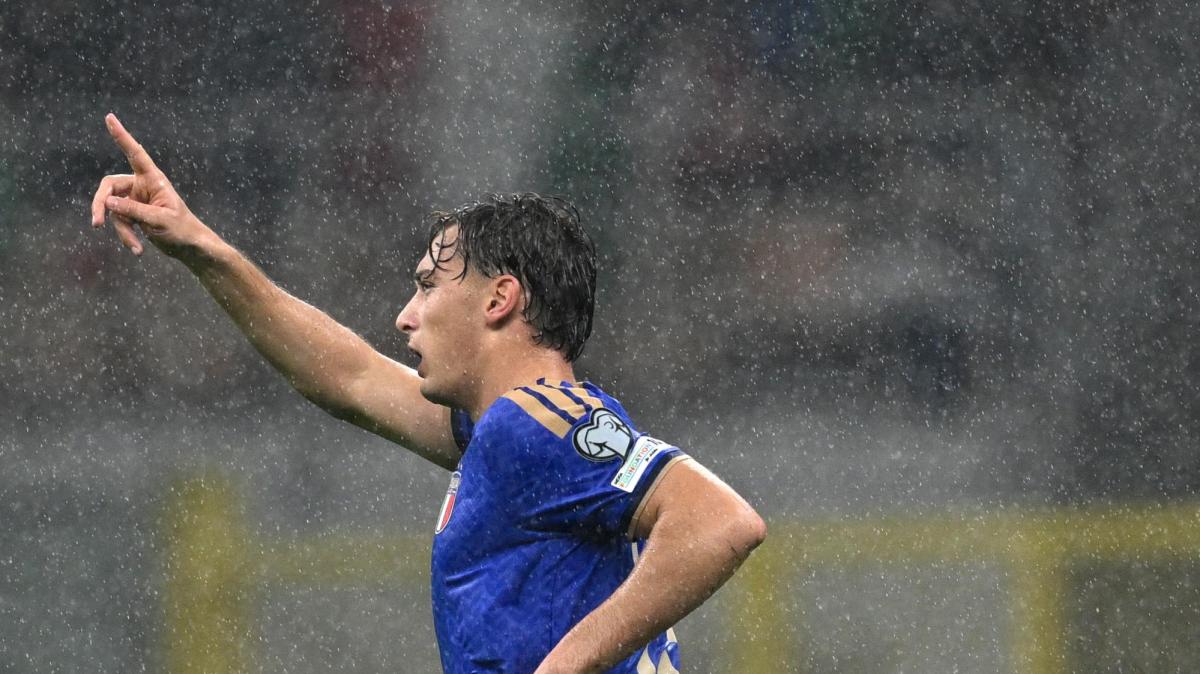 Pio Esposito trova il suo terzo gol in Nazionale a 20 anni: è quarto in questa graduatoria dopo Rivera, Meazza e Corso