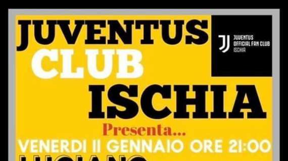 Luciano Moggi Day allo Juventus Official Fan Club di Ischia: appuntamento l'11 gennaio