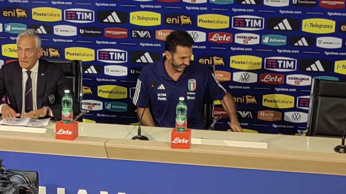 Buffon: "La scelta di Mancini? Cosa volete che vi dica... è stata inaspettata"