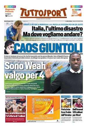 Tuttosport - Sono Weah e valgo per 4