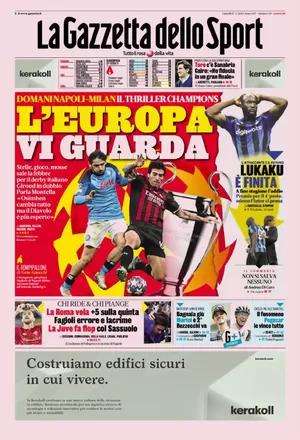 Gazzetta - La Juve fa flop