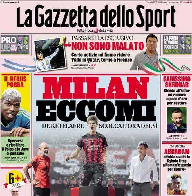 Gazzetta - Il rebus Pogba 