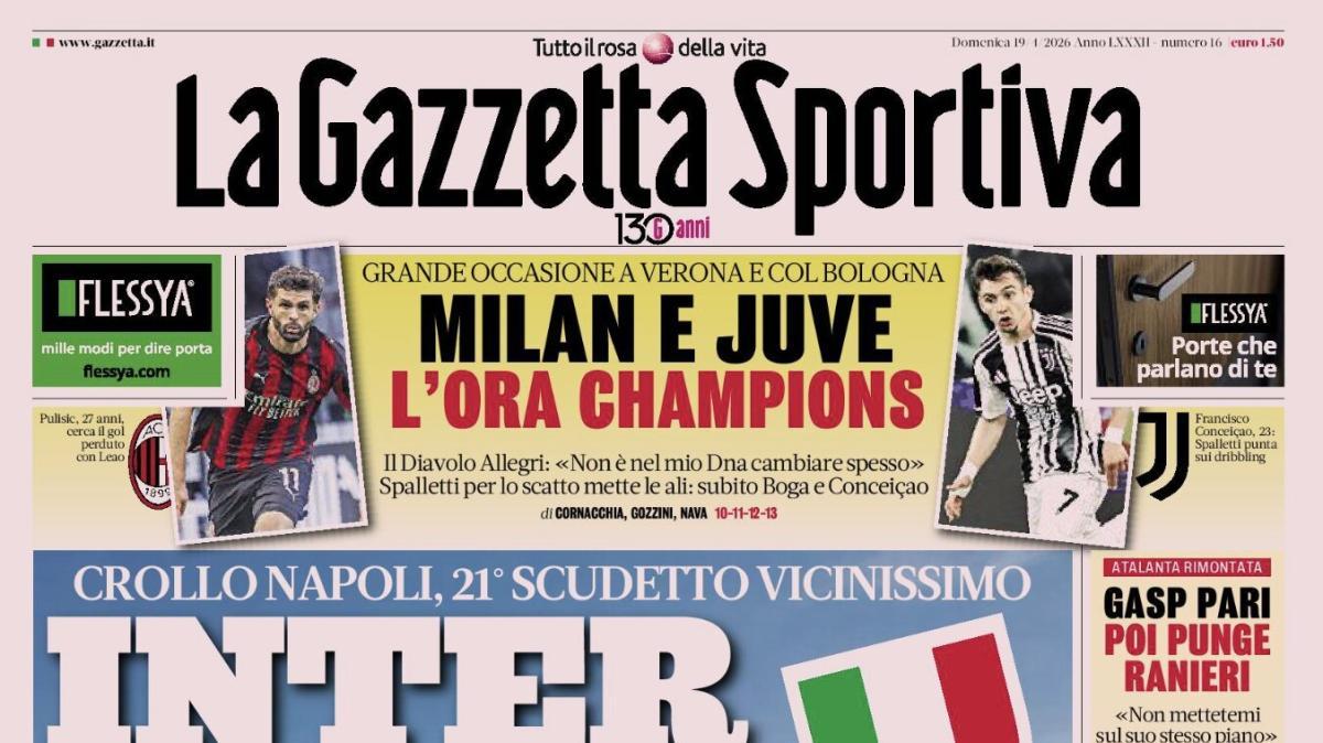 Milan e Juventus, l’ora di Champions