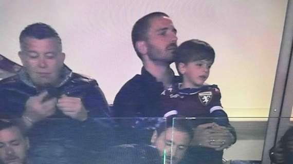 BONUCCI nello stadio del Toro con il figlio Lorenzo. Su Instagram la spiegazione...