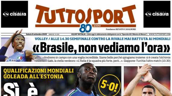 Tuttosport- Si è l’Italia giusta 