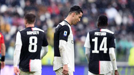 Serie A, classifiche a confronto: la Juventus ha 7 punti in meno dello scorso anno