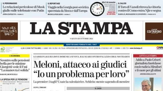 La Stampa - La giovane Juve insegue l’Inter