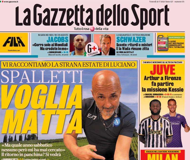 Gazzetta - Arthur a Firenze, parte la missione Kessie