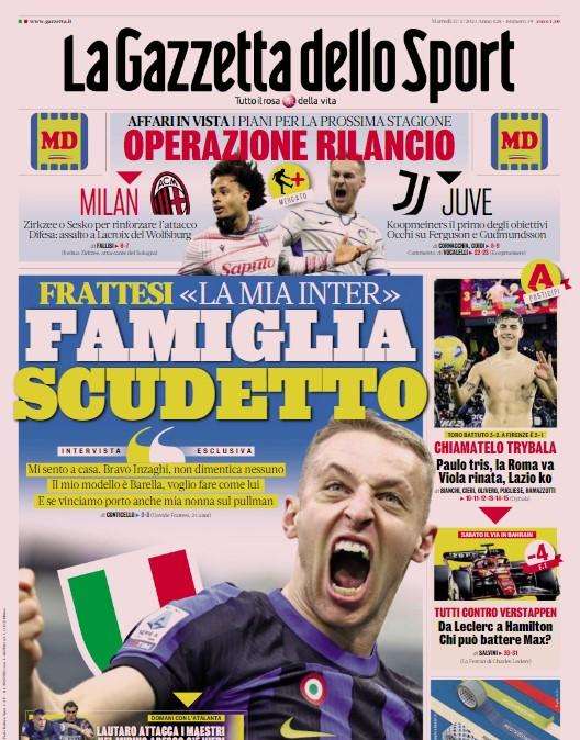 Gazzetta - Operazione rilancio