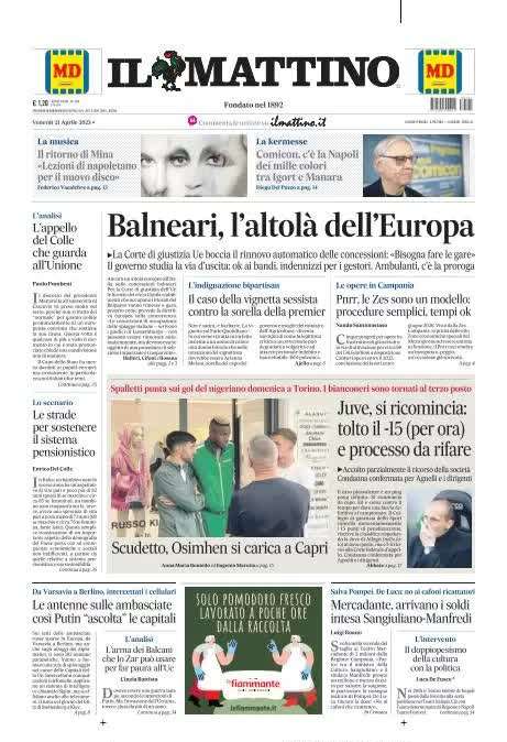 Il Mattino - Si ricomincia 