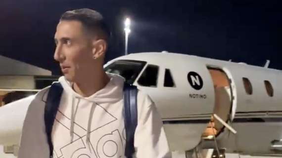 LIVE TJ - DI MARIA Day: El Fideo è appena atterato a Torino! Domani visite e firma con la Juventus (FOTO-VIDEO)