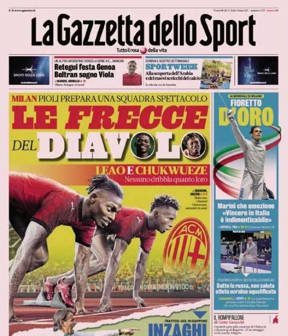 Gazzetta - Un piano per Vlahovic 