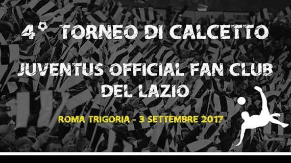 4° torneo di calcetto e festa bianconera degli Juventus official fan club del Lazio