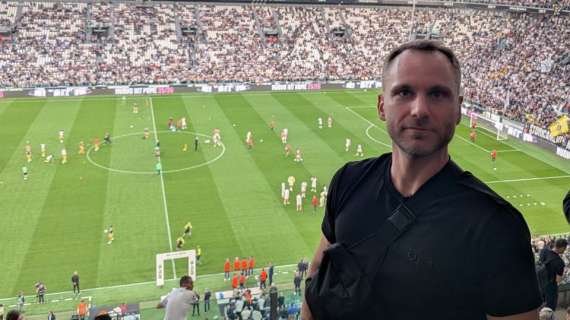 FOTO TJ - Ardoino (Tether) allo Stadium in mezzo al popolo bianconero