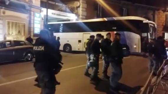 LIVE NAPOLI - Juventus arrivata all'hotel Parker's in tranquillità (FOTO)