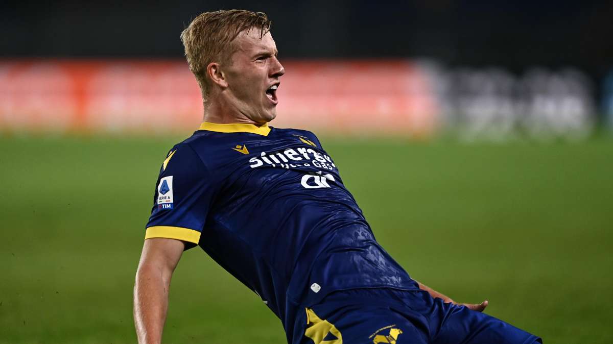 Intervallo Hellas Verona-Udinese 1-0: decide un mancino chirurgico di Doig 