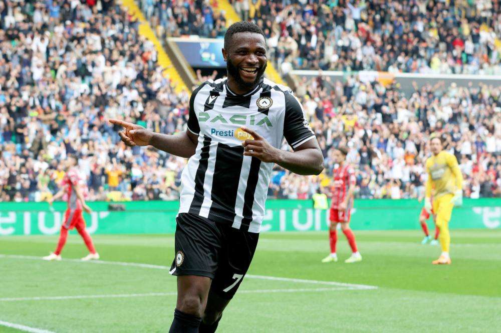 Udinese, lesione muscolare per Success