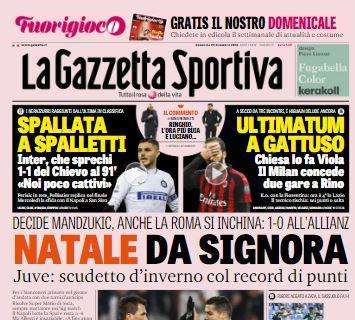 Gazzetta - Juventus titolo e record