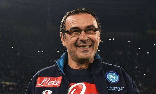 Sarri: "Roma l'anti Juve. Domani Napoli e Fiorentina penalizzate"