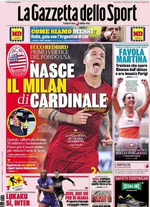 Gazzetta - Due vie per Di Maria