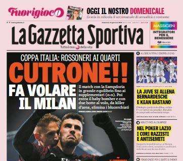 Gazzetta - Cutrone fa volare il Milan 