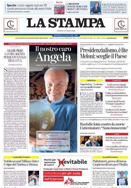La Stampa - Subito Milan ed Inter avanti 