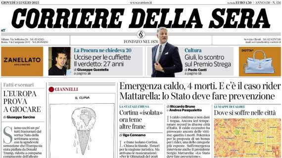 Corsera- Juve, rinforzi e nuova mentalità 