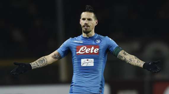Hamsik: "Grande partita nella ripresa. Ho avvertito dolore alla schiena. Staff medico farà il massimo"