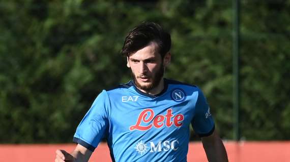 Napoli, Kvaratskhelia si presenta: "Il mio modello è Cristiano Ronaldo"