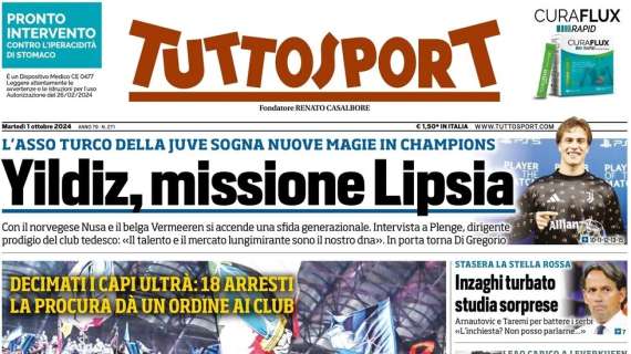 Tuttosport - Yildiz missione Lipsia