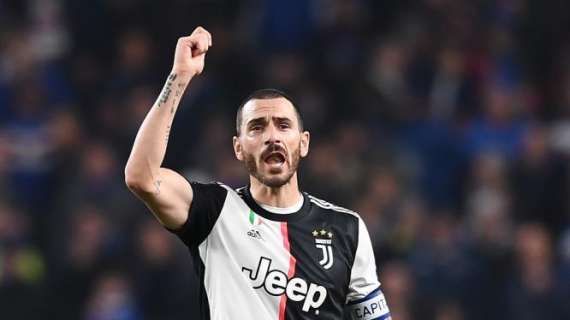 BONUCCI a Sky Sport: "Abbiamo lavorato sulla difesa durante la pausa, serve tanto impegno"